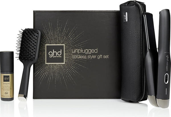 ghd unplugged Cordless Styler Gift Set 2022 black