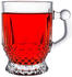 Pasabahce 6 teiliges Teegläser Set mit Henkel 165 ml Füllvolumen