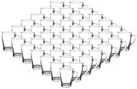 Van Well Kaffeebecher Teebecher Glasbecher 300 ml 48er Set