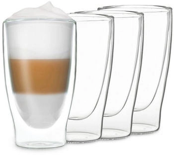 Feelino DUOS Latte Macchiato Gläser Set 4x400ml