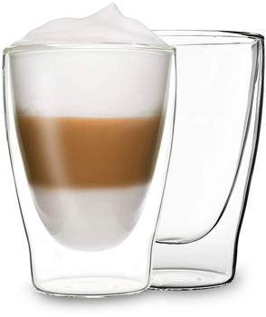 Feelino DUOS doppelwandiges Glas Thermoglas 310 ml