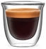 Bialetti Set 2 Becher Double Wall Firenze, 80ml Borosilikatglas