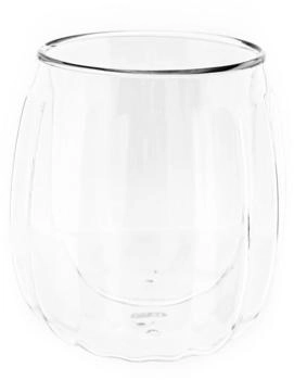 Mulex 8er Gläser Set 250ml Latte Macchiato Gläser Teeglas Doppelwandig - transparent Glas MX-151454-4x
