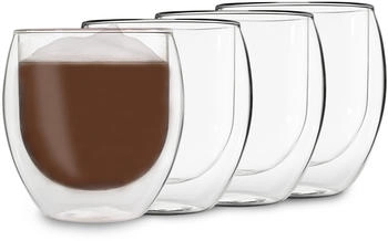 Feelino Thermoglas DUOS Jumbo doppelwandiges Glas 410 ml, Glas Feelino Thermoglas DUOS Jumbo doppelwandiges Glas 410 ml, Glas
