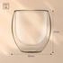 Feelino Thermoglas DUOS Jumbo doppelwandiges Glas 310 ml, Glas
