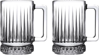 Pasabahce 55442 Elysia Kaffeeglas, Latteglas, Glühweinglas 2er 310ml