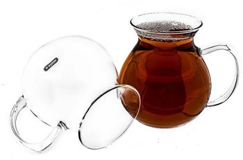 Mulex Teegläser mit Henkel, Hitzebeständig 200 ml 6- aus Borosilkatglas Mulex Teegläser mit Henkel, Hitzebeständig 200 ml 6- aus Borosilkatglas
