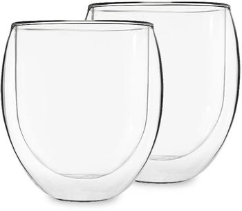 Feelino Thermoglas Teeglas Ice 2-er-Set 320 ml, Glas