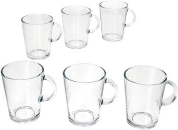 Ritzenhoff & Breker Ritzenhoff Coredo 6x Teegläser mit Henkel 250ml H10,5cm