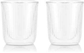 Bodum Douro 12124-10 Set mit 2 Sake-Gläsern, doppelwandig, 0,145 l