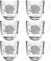 LEONARDO Tasse "BAMBINI Elefant 6er-Set" 280 ml, 6-teilig