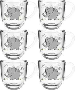 Leonardo HOME Tasse BAMBINI 6er-Set 280 ml Elefant, 022899