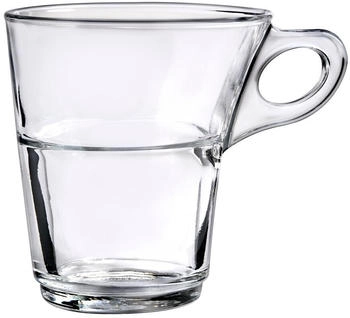 Duralex Teegläser Caprice 22 cl Glas gehärtet 6 Stück - transparent Glas 4027AR06A1111