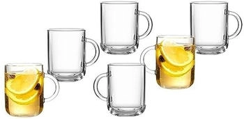 Ritzenhoff & Breker Glühwein- /Teeglas-Set Marco 330 ml, 6-teilig, Glas, Klar