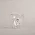 Eulenschnitt Doppelwandiges Herzglas Herz 200ml
