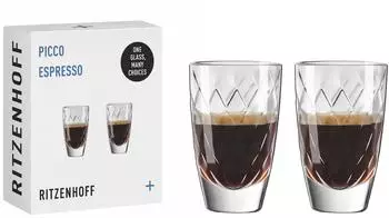 Ritzenhoff Picco Espressoglas 2er Set RDT F25