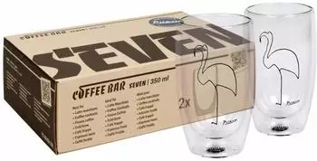 K&ouml;nitz Coffee Bar Seven Picasso Le Flamand Kaffeegl&auml;ser, doppelwandig, 350ml, 2er-Set (17 5 800 2967)