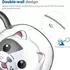 LuxusKollektion Hund Tasse doppelwandig 280ml mit Löffel