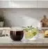 Relaxdays Latte Macchiato Gläser mit Henkel, Glas, transparent, 6er-Set (10053210_307)