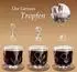 Leonardo Gocce Espressogläser mit Untersetzer, 60ml, 6er-Set, transparent (68827601-0)