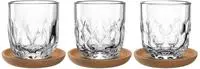 Leonardo 055191, Leonardo Cappuccino Becher Gocce mit Untersetzer 220 ml (220...