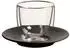 Villeroy & Boch Manufacture Rock Glow Espressoglas mit Untertasse 60ml, transparent (63168929-0)