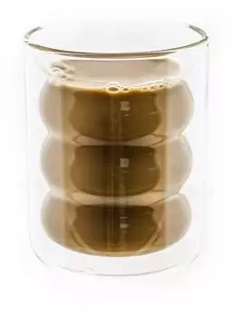 Mulex Doppelwandiges Gläser-Set Espresso/Latte Macchiato 200ml, 8-tlg. (MX-151457-4x)