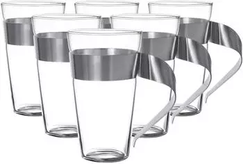 Villeroy & Boch NewWave Latte-Macchiato-Glas 300ml, transparent, 6er Set