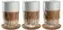 Leonardo GOCCE Latte-Macchiato-Set mit Untersetzer, 6-tlg. (055192)