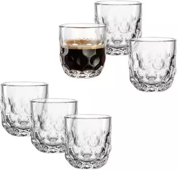 Leonardo Gocce Espressogläser 6er-Set 60ml, transparent (055179)