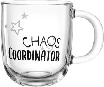 Leonardo Ufficio Tasse "Chaos Coordinator" Glas 400ml (047081)