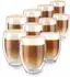 Arendo Doppelwandige Thermogläser 350ml 10er-Set (308706)