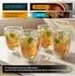 Arendo Doppelwandige Thermogläser 350ml 12er-Set (308703)