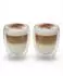 BigDean Latte Macchiato Gläser doppelwandig, Borosilikatglas, 300ml, 2er-Set