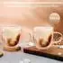 LuxusKollektion Doppelwandige Latte-Macchiato-Gläser 4er-Set 250ml mit Löffeln