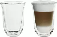 De'Longhi DLSC312 Latte-Macchiato-Gl&auml;ser Transparent