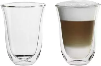 De'Longhi Thermoglas Latte Macchiato 2er Set