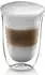 De'Longhi Thermoglas Latte Macchiato 2er Set
