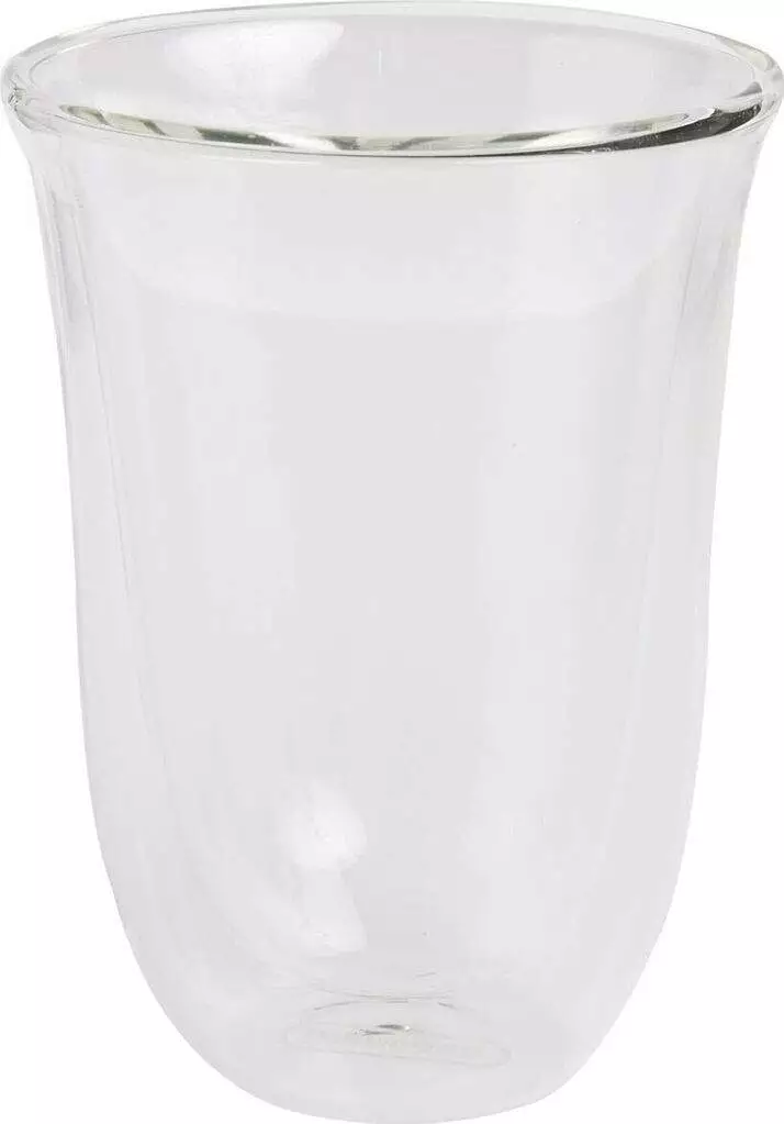 De'Longhi Thermoglas Latte Macchiato 2er Set Latte Macchiato Glas