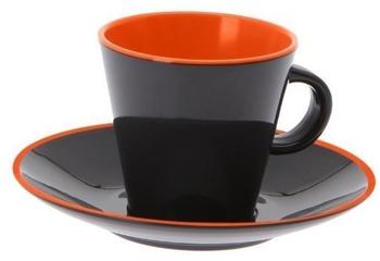 Gimex Espresso-Set Greyline 4tlg. Orange