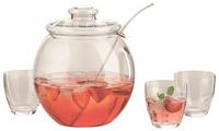 BOHEMIA SELECTION Bowle-Set Libera 9-tlg.