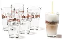 Leonardo SOLO Becher 410 ml Latte Macchiato 6er Set