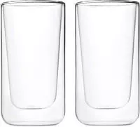 BLOMUS Thermoglas "NERO" Doppelwandig, Inhalt 320 ml, 2-teilig