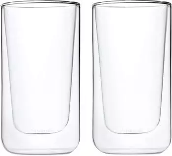 Blomus Latte-Macchiato-Gläser Nero 2er Set