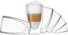 DUOS® Latte Macchiato Gläser Set 6x400ml, Doppelwandige Kaffeegläser, Teegläser,