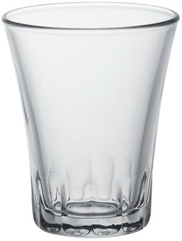 Duralex 1001AC04A0111 Amalfi Kaffeeglas, Teeglas, 70ml, Glas, transparent, 4 Stück