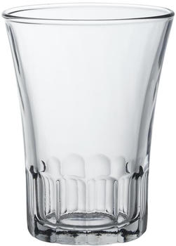 Duralex 1005AC04A0111 Amalfi Kaffeeglas, Teeglas, 210ml, Glas, transparent, 4 Stück