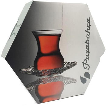 Pasabahce 12 teiliges Teegläser-Set \"Serie Aurora\", 155 ml