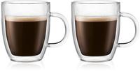 bodum Kaffeebecher Transparent Bistro 2tlg.