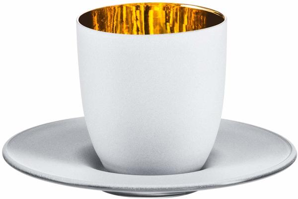 Eisch Espressoglas »Cosmo Gold« (2-Tlg), Echtgold, Handgefertigt, Bleifreies Kristallglas, 100 Ml